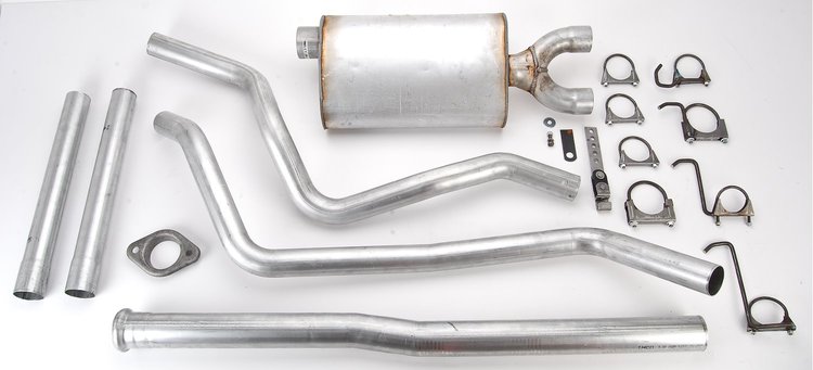 Cat-Back 2-1/2 in. Dual Exhaust System