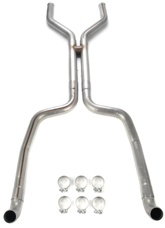 High Flow Center Section for 2011-2014 Mustang GT "Ti-VCT" 5.0L Coyote