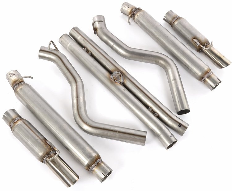 Cat-Back Exhaust Kit for 2005-2010 Charger/Magnum/300C SRT8 6.1L Hemi