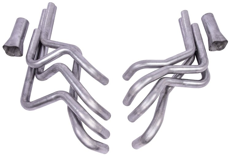 In-Chassis Long Tube Weld-Up Header Kit 1 3/4 in. Primary O.D & 3 in. Collector
