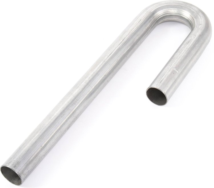 Mandrel J-Bend 16-gauge, Aluminized Steel