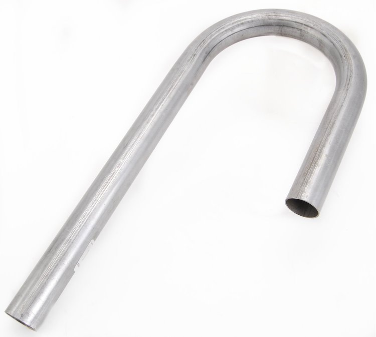 Mandrel J-Bend 16-gauge, Aluminized Steel