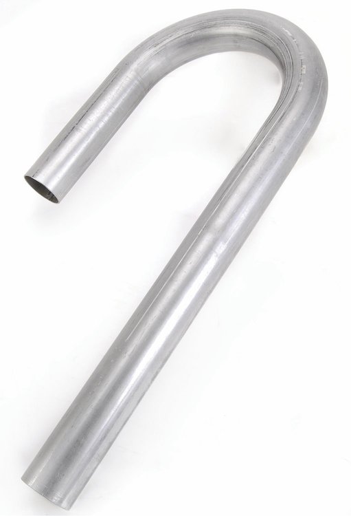 Mandrel J-Bend 16-gauge, Aluminized Steel
