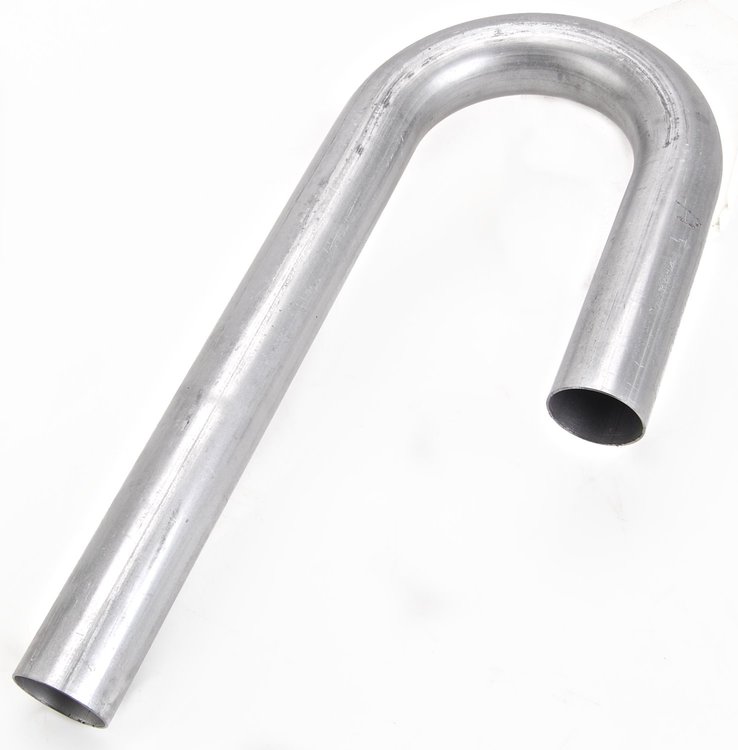Mandrel J-Bend 16-gauge, Aluminized Steel