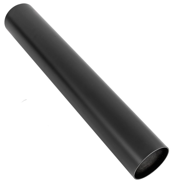 Air Intake Tube for Universal Applications [3 in. Straight Black Aluminum]