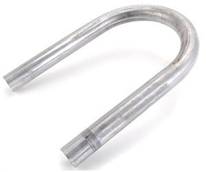 Mandrel U-Bend 16-gauge, Aluminized Steel