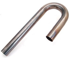 Mandrel J-Bend 16ga. Mild Steel
