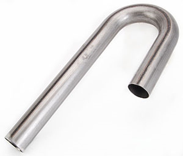Mandrel J-Bend 16-gauge, 202 Stainless Steel