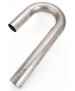 Mandrel J-Bend 16ga. 202 Stainless Steel