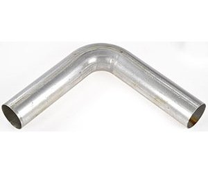 90° Tight Radius Bend 3" 16ga. Aluminized Steel