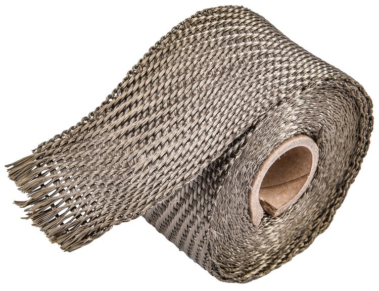 Titanium Exhaust Wrap 2 in. Wide x 15 ft. Length