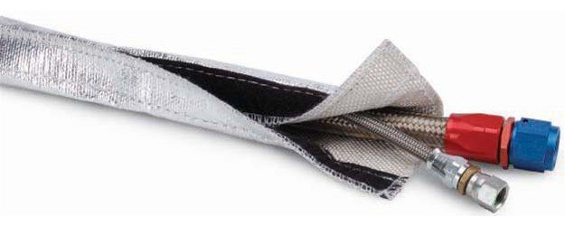 Aluminized Heat Sleeve [36 in. Length x 1.25 in. Maximum Diameter]