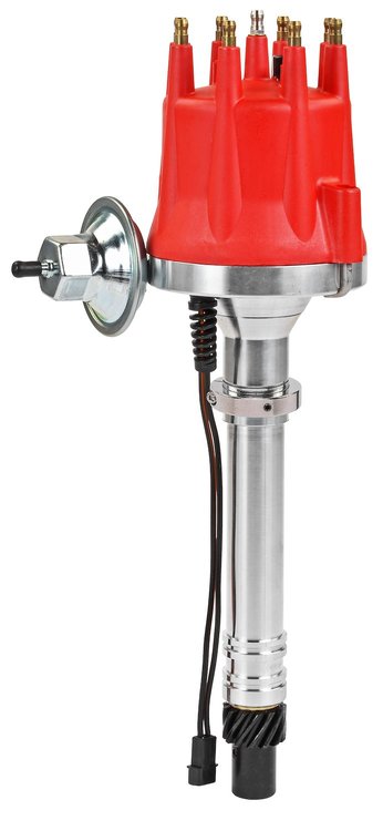 SSR-II Pro Series Distributor for Small Block and Big Block Chevy V8 [Red Cap]