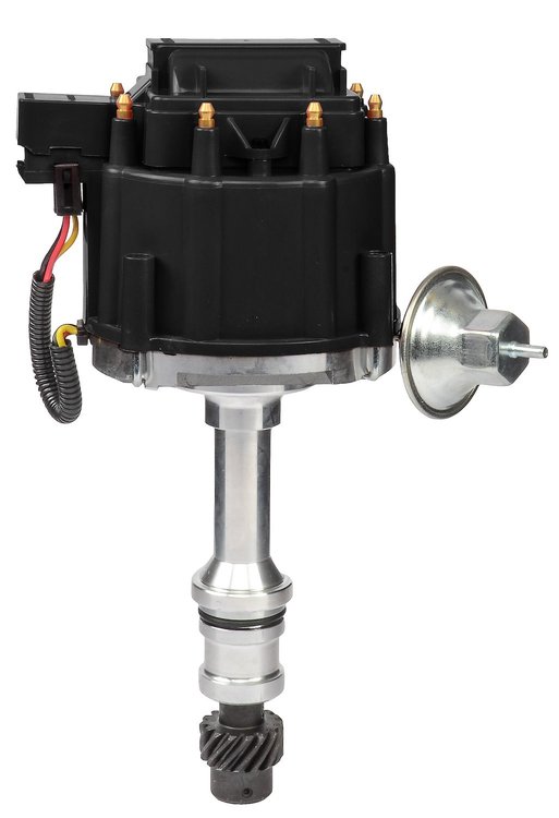 HEI Distributor for 1964-1982 Oldsmobile 260-455 ci [Black Cap]