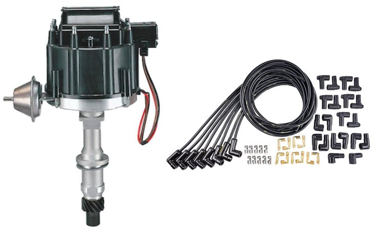 HEI Distributor Kit for 1964-1982 Oldsmobile 260-455 ci [Black Cap]