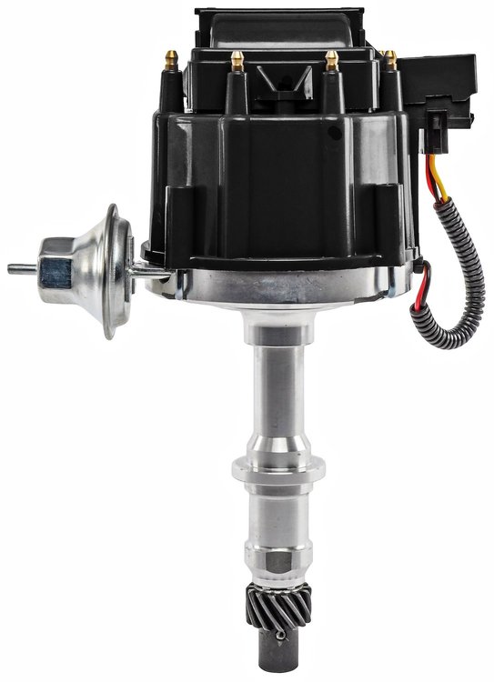 HEI Distributor For 1963-1979 Pontiac 301-455 V8 [Black Cap]