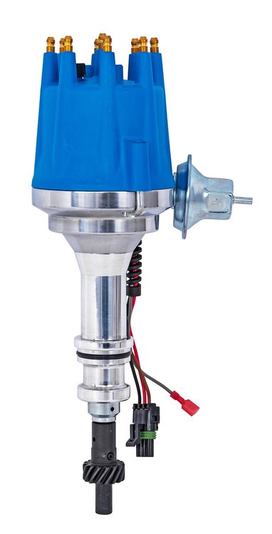 SSR-III Ready-to-Run (RTR) Pro-Series Distributor for Ford 351C/351M/400 & Big Block 429/460 V8 Engines [Blue Cap]