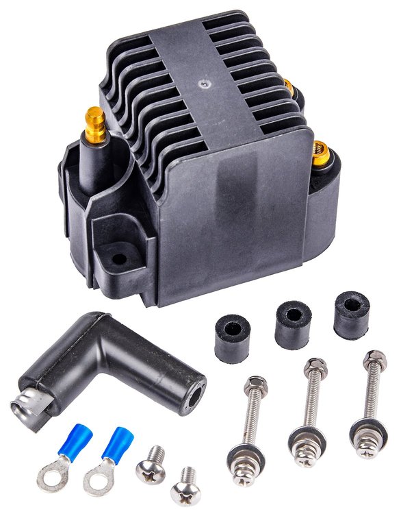 High-Output Ignition Coil for CD Ignition Systems [Black]