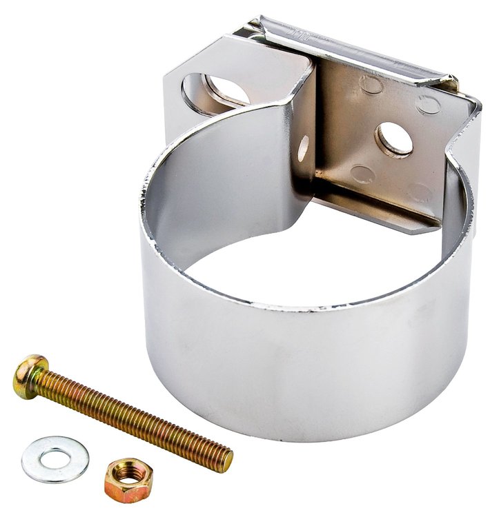 Chrome Ignition Coil Bracket Ford Horizontal Bracket