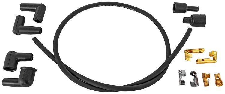 8.0mm Black Pow'r Wire Coil Wire Kit (3 ft.)