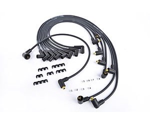 8.0mm Black Pow'r Wires Big Block Chevy Under Headers