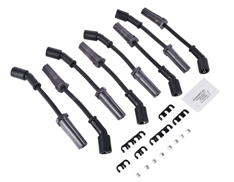 8.5mm Black Ultra Pow'r Wires for 1998-2002 Camaro, Firebird 5.7L LS1