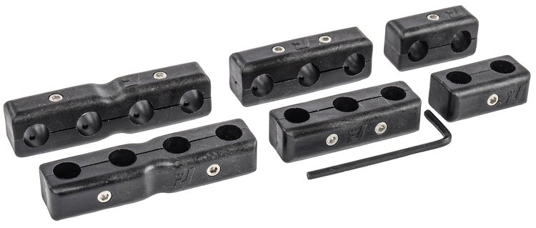 Spark Plug Wire Separators Black