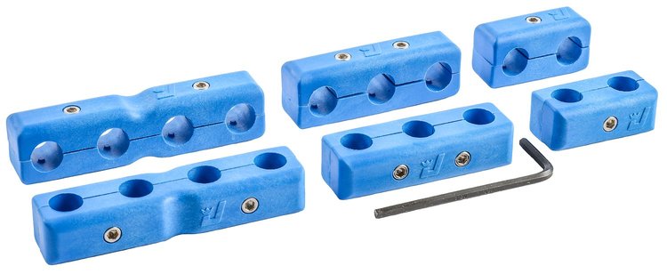 Spark Plug Wire Separators Blue