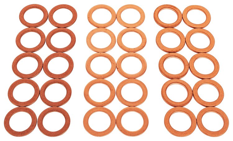 Flat Seat Spark Plug Index Washers 14mm