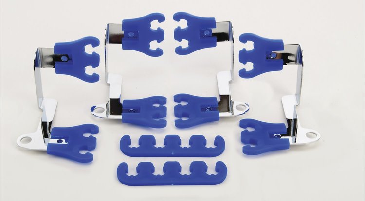 Competition Spark Plug Wire Loom Kit Blue
