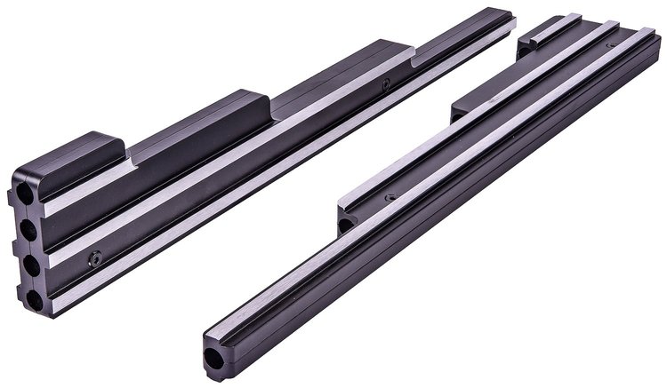 Aluminum Wire Loom Set Fits Up to 9.50 mm Wire [Black Finned]