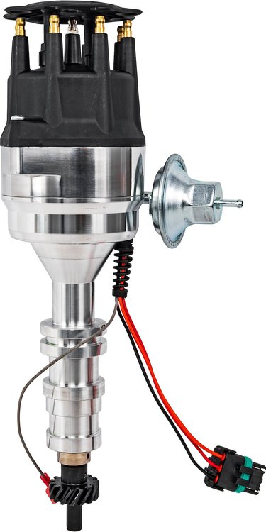 SSR-III Ready-to-Run (RTR) Pro-Series Distributor with Built-In Rev Limiter for Ford FE 352-428 [Black Cap]