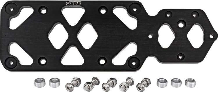 Billet MSD 6-Series Box Mounting Bracket w/Coil Mount