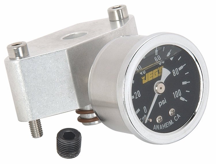 Fuel Pressure Gauge Kit Black