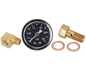Acura/Honda Fuel Pressure Gauge Kit (Carbon Fiber-Look)