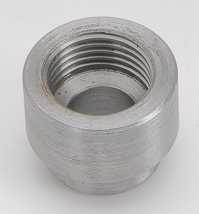 Mechanical Temperature Gauge Steel Weld Fitting [5/8 in.-18 Thread]