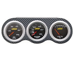 Carbon Fiber Look Gauge and Panel Kit