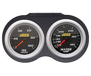 Black Powder Coat Gauge and Panel Kit