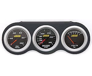 Black Powder Coat Gauge and Panel