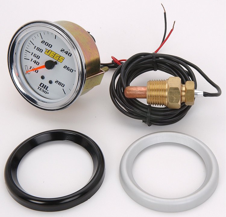 2-5/8" Mechanical Oil Temperature Gauge 120°-280º