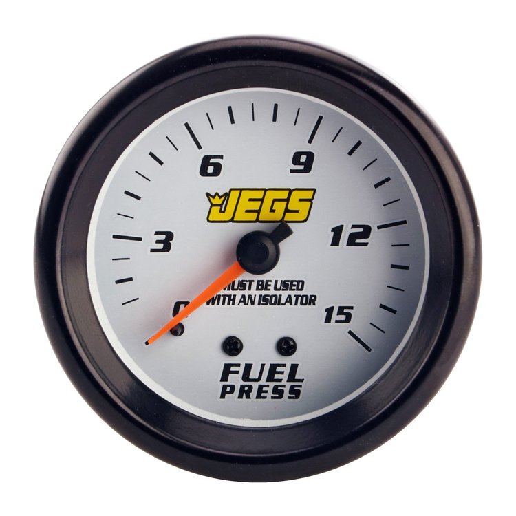 2-5/8" Mechanical Fuel Pressure Gauge 0-15 psi