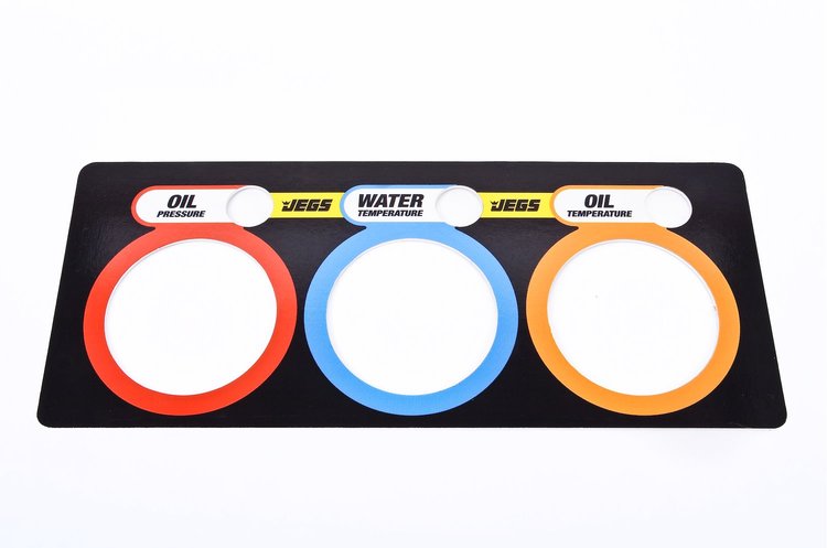 Gauge Panel & Warning Light Kit Oil Pressure