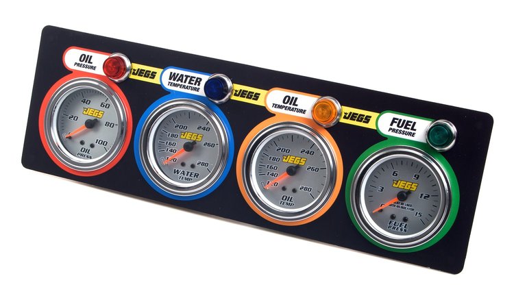 Gauge Panel & Warning Light Kit Oil Pressure