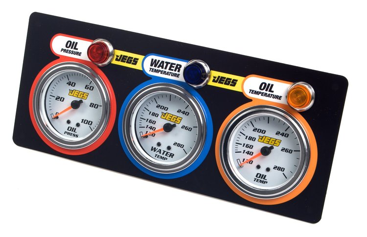 Gauge Panel & Warning Light Kit Oil Pressure