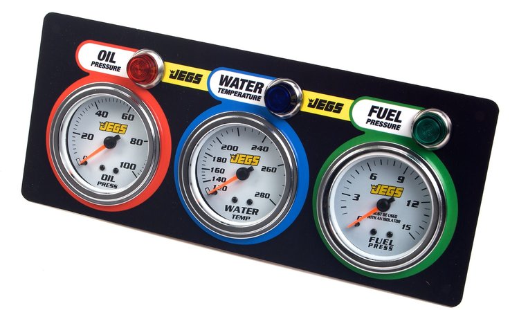 Gauge Panel & Warning Light Kit Oil Pressure