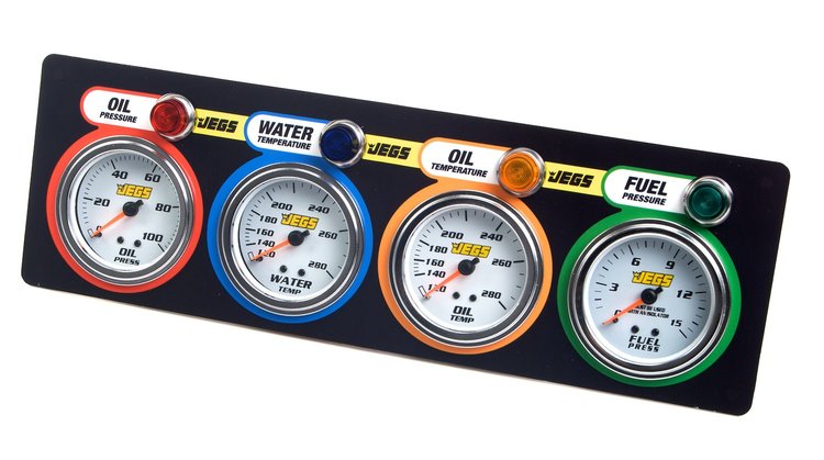 Gauge Panel & Warning Light Kit Oil Pressure