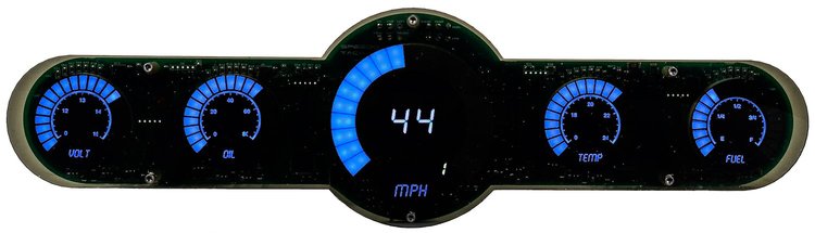 5 Gauge Dash Panel LED Bar Graph