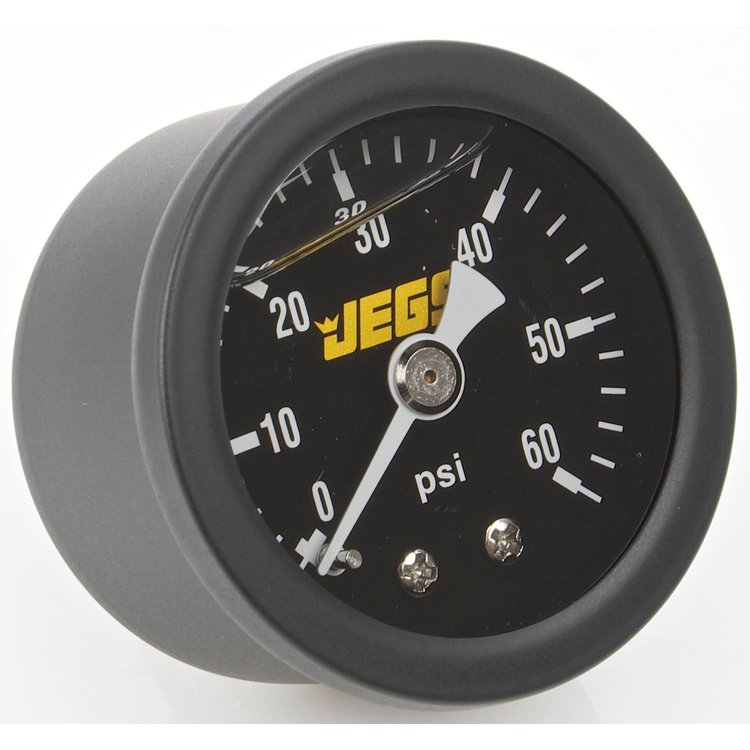 Fuel Pressure Gauge 1 1/2 in. Diameter [Liquid Filled]