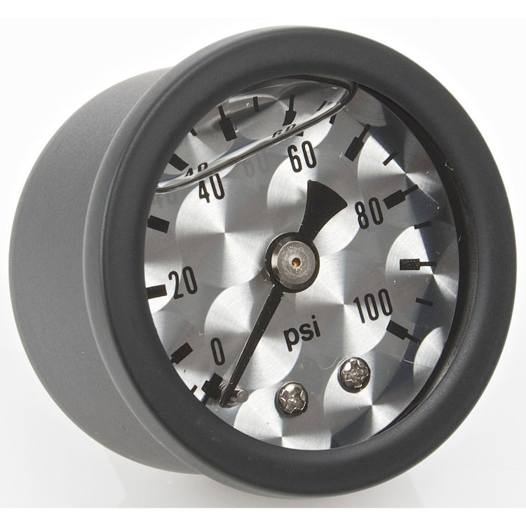 Fuel Pressure Gauge 1 1/2 in. Diameter [Liquid Filled]