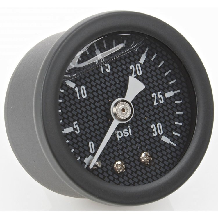 Fuel Pressure Gauge 1 1/2 in. Diameter [Liquid Filled]